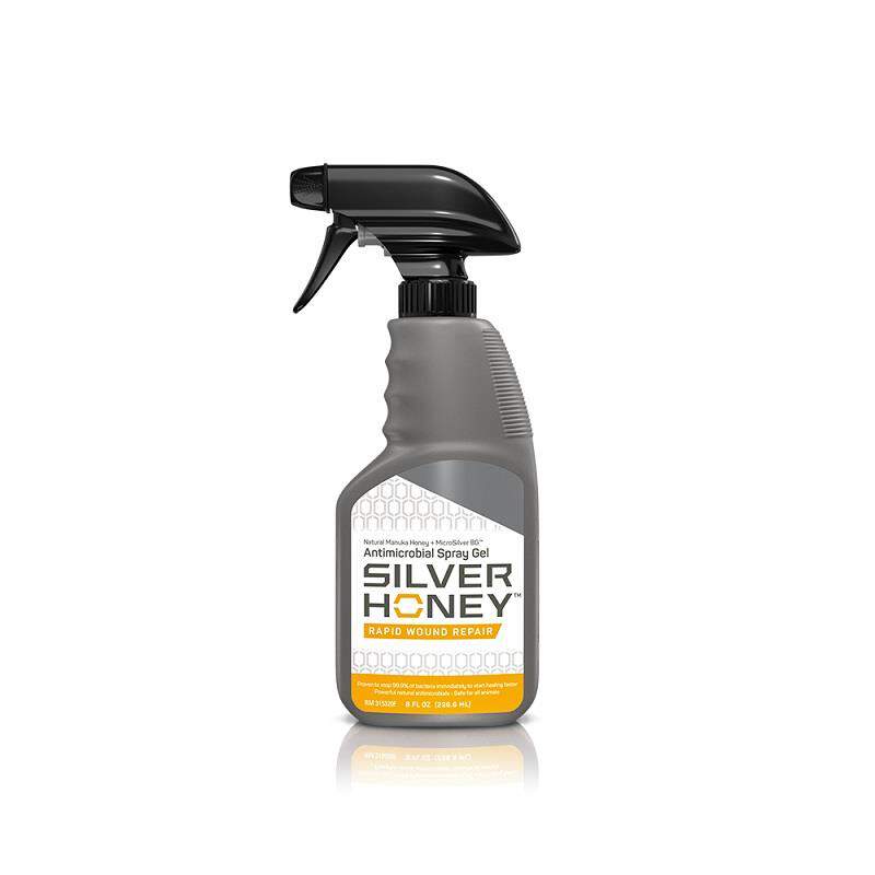 Silver Honey Rapid Wound Repair Spray Gel, 8 fl oz.