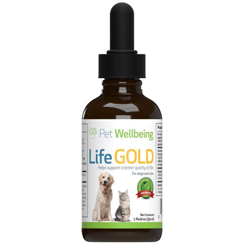 Pet Wellbeing Life Gold for Dogs and Cats