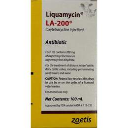 Liquamycin LA-200 (oxytetracycline injection)
