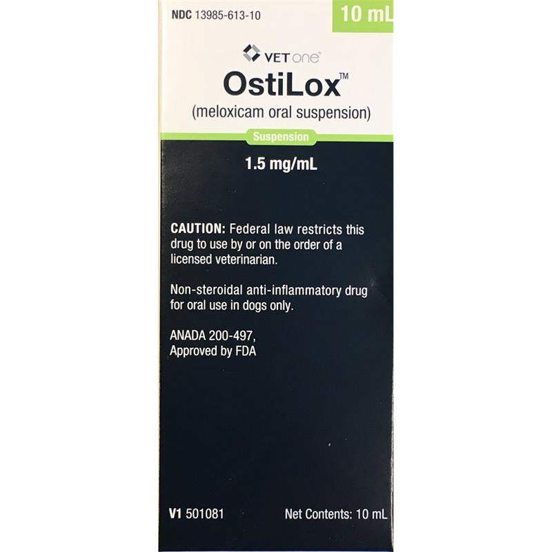 Ostilox (Meloxicam 1.5 mg/ml) Oral Suspension for Dogs