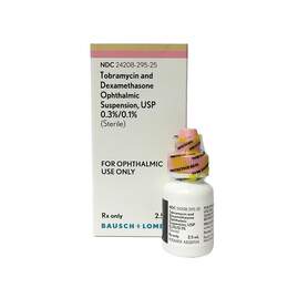 Tobramycin 0.3% and Dexamethasone 0.1% Ophthalmic Suspension USP