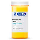 Diltiazem HCL Tablet 30mg 1 Count