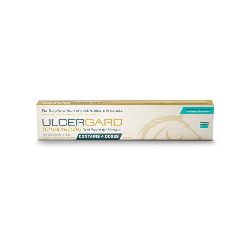 Merial UlcerGard for Horses to Prevent Ulcers, 0.22 ounces, 4 Doses