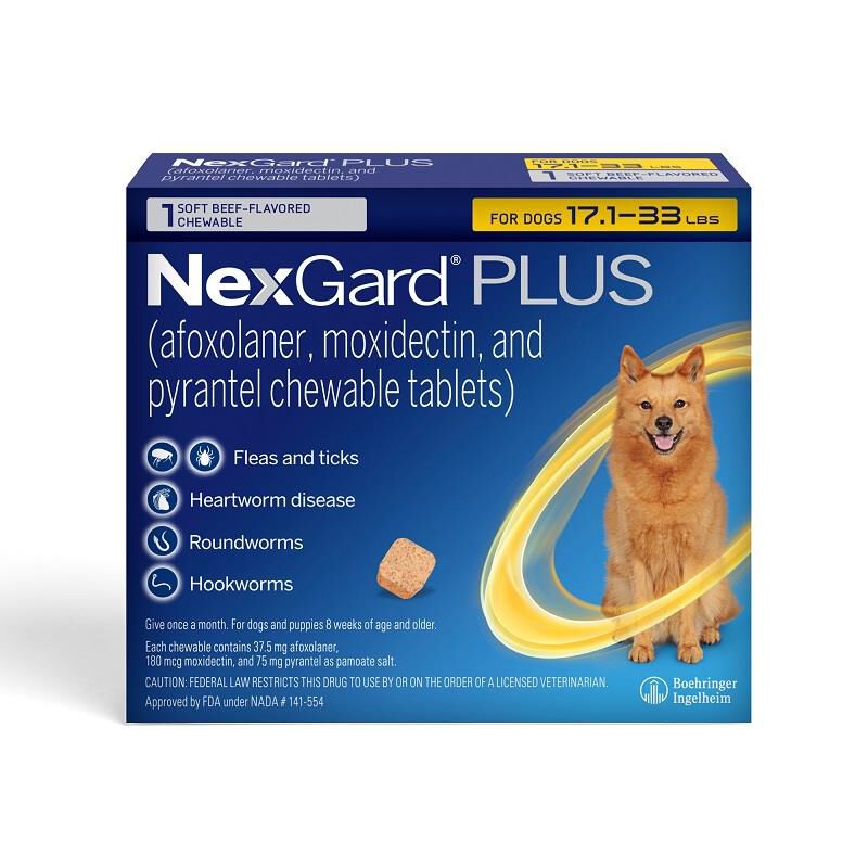 Ticks Nexgard Comfortis For Dogs NexGard PLUS Chewables For Dogs