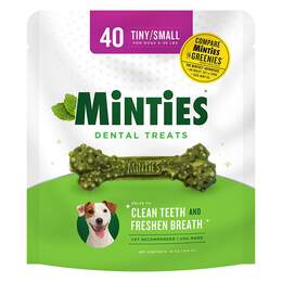 Minties Dental Treats for Tiny/Small Dogs 5-39 lbs