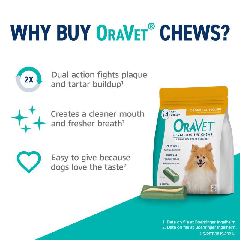 Oravet chews for cats 2025