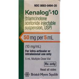 Kenalog 10, 50 mg/5 ml, 5 ml vial
