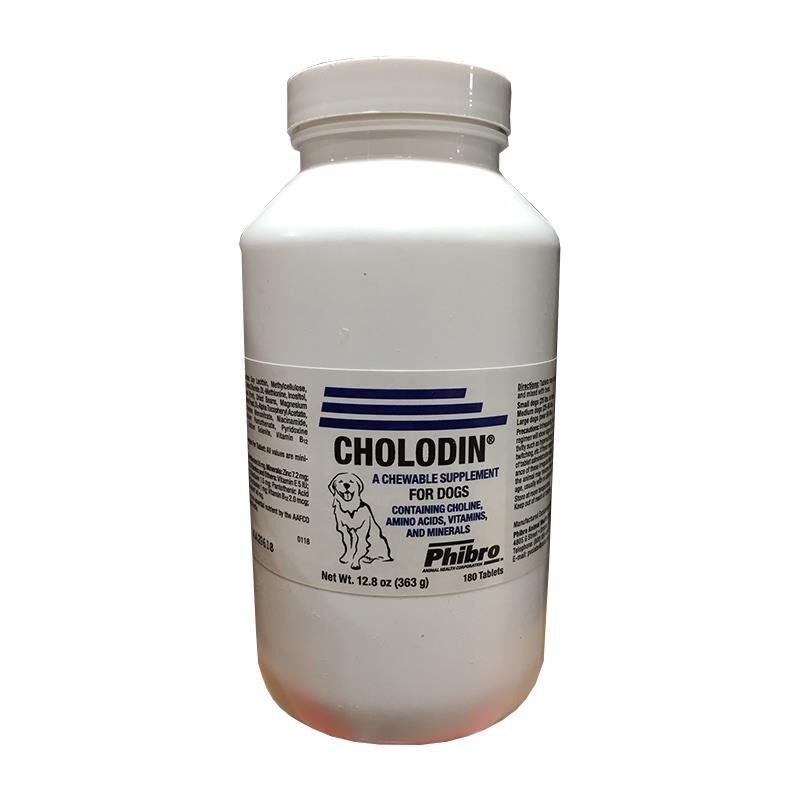 Cholodin Canine, 180 Chewable Tabs