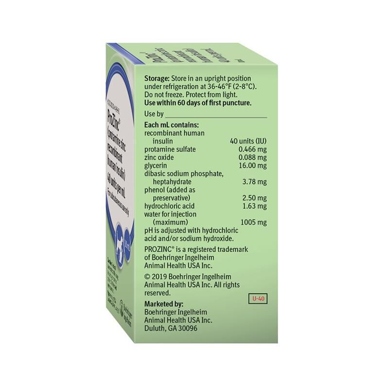 Boehringer Ingelheim ProZinc Cat Insulin for Cats with Diabetes, 10ml Vial