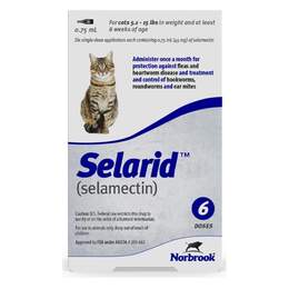 Selarid (selamectin) Topical for Cats