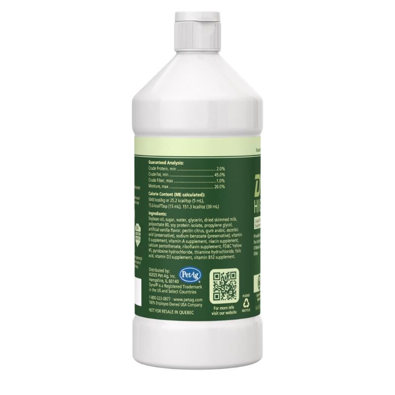 PetAg Dyne High Calorie Liquid Nutritional Supplement for Dogs, 16 oz