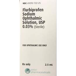 Flurbiprofen 0.03% Ophthalmic Drops, 2.5 ml