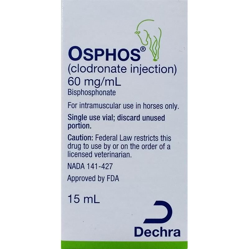 Osphos Inj 60mg/mL, 15 ml