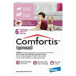 Comfortis Chewable Tablets for Dogs and Cats