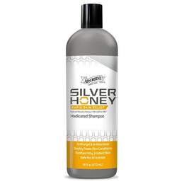 Silver Honey Rapid Skin Relief Medicated Shampoo, 16 fl oz Bottle