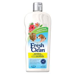 Fresh `n Clean Oatmeal `n Baking Soda Shampoo for Dogs Tropical Fresh Scent, 18 oz.
