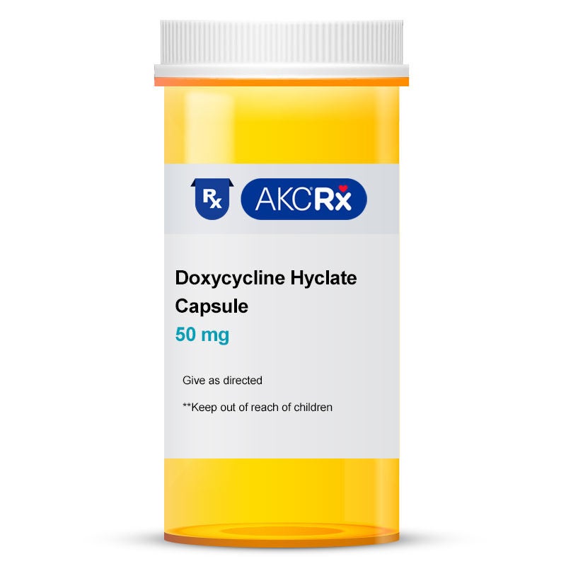 Doxycycline Hyclate 50 mg Capsule