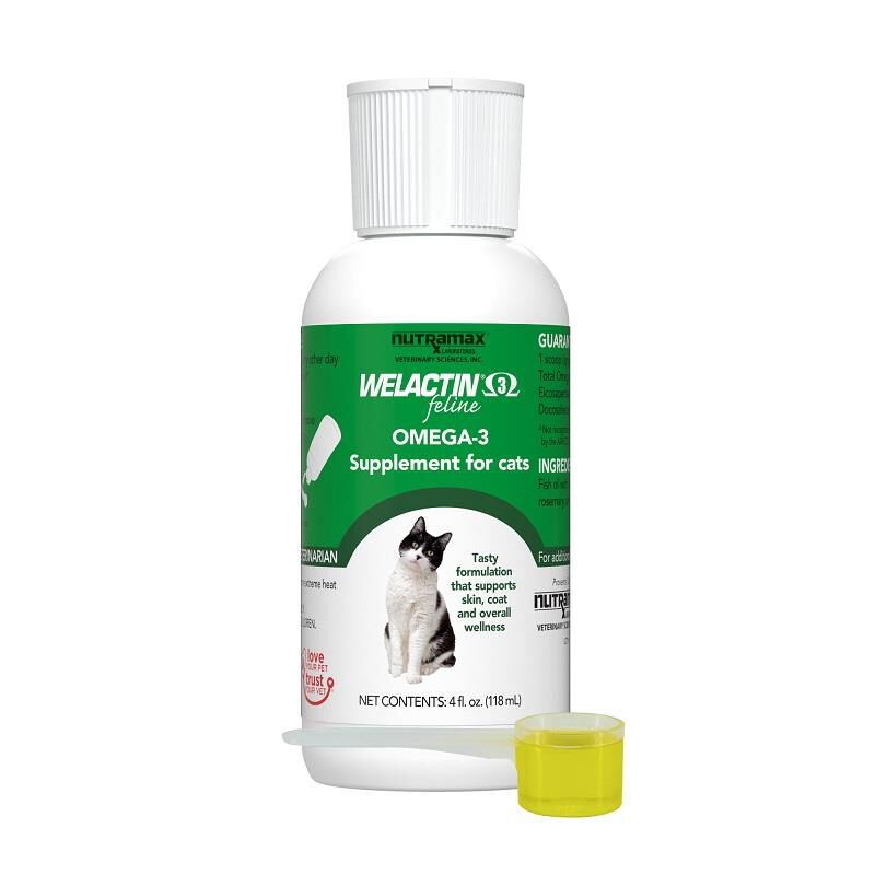 Welactin Feline Omega-3 Liquid Supplement, 4 oz