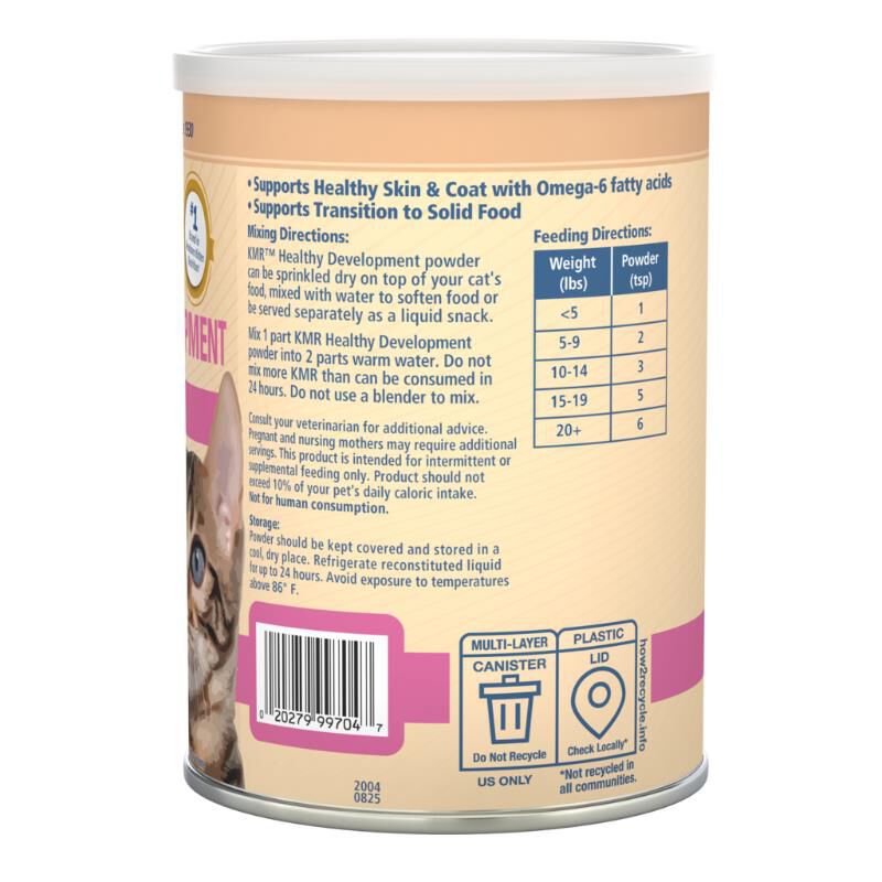 PetAg KMR 2nd Step Kitten Weaning Food Powder, 14 oz.