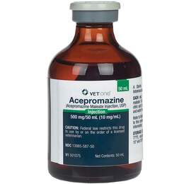 Acepromazine Maleate Injection, 10 mg/ml 50 ml vial