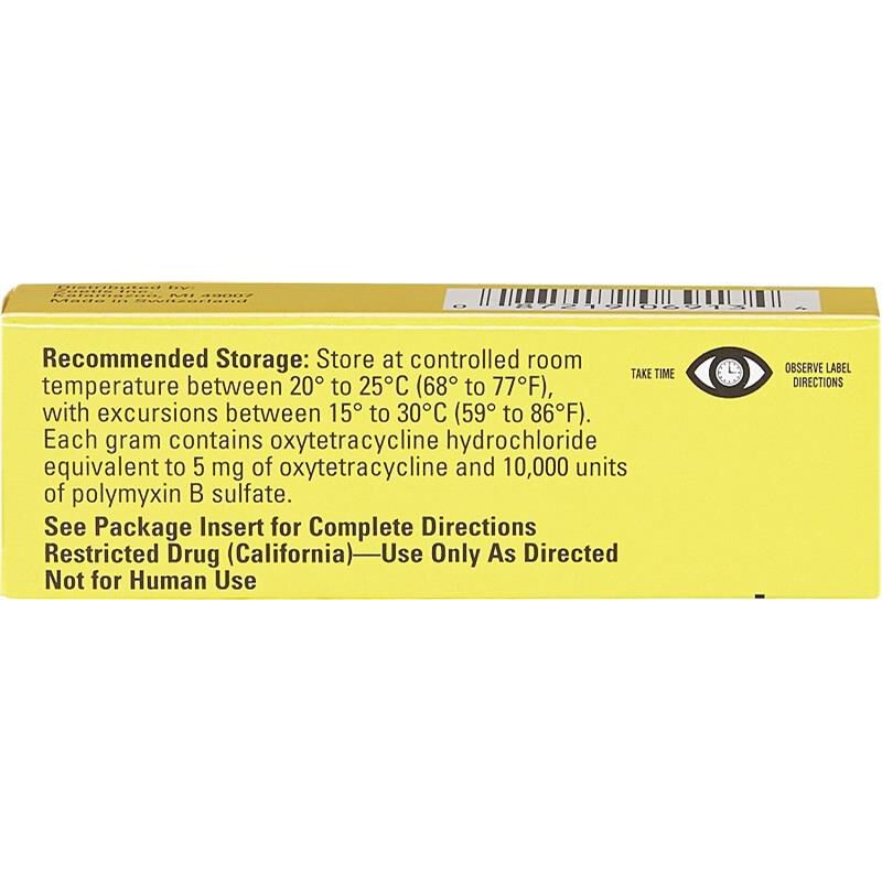 Terramycin eye ointment for cats on sale
