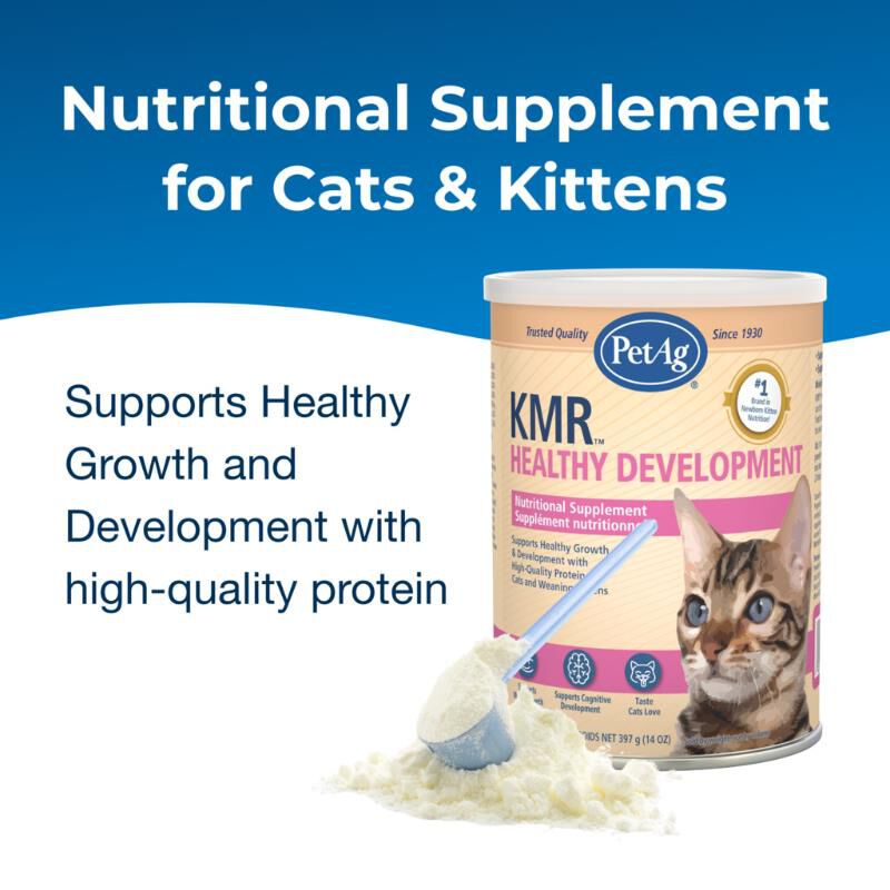 PetAg KMR 2nd Step Kitten Weaning Food Powder, 14 oz.