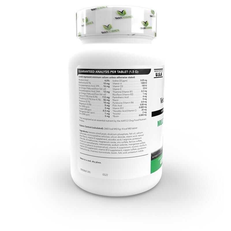 Canine plus multivitamin clearance