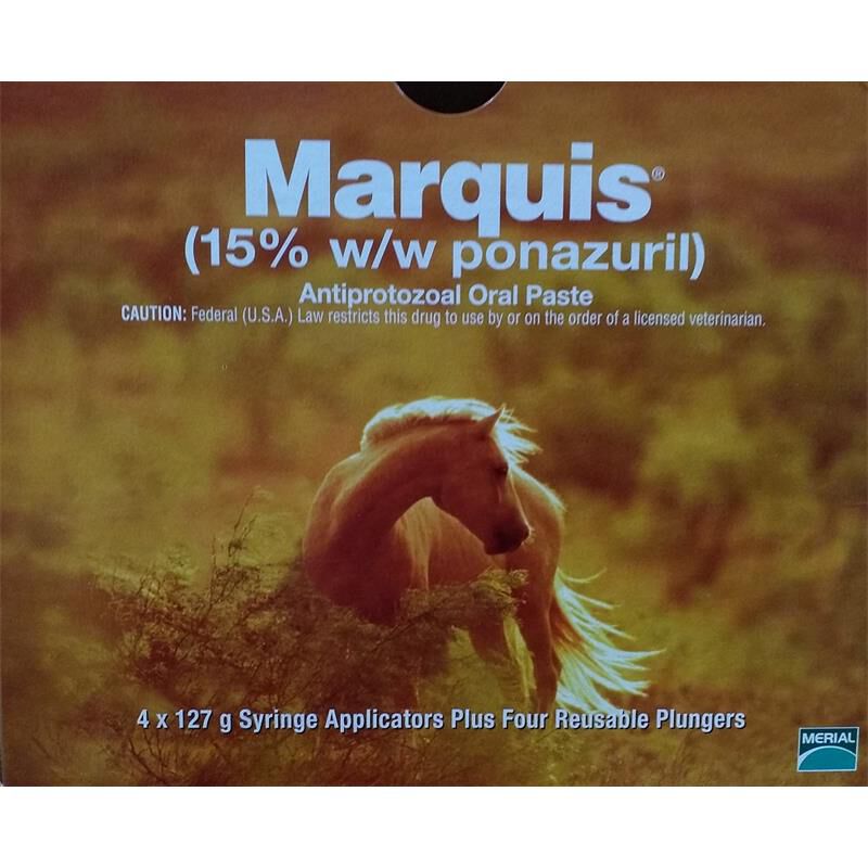 Marquis (15% w/w ponazuril) Antiprotozoal Oral Paste for Horses, 127 gm
