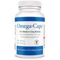 Omega-Caps Concentrated Fatty Acid and Antioxidant Supplement for Medium Dog Breeds, 60 Softgel Capsules