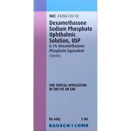 Dexamethasone Sodium Phosphate Ophthalmic Solution 0.1%, 5 ml