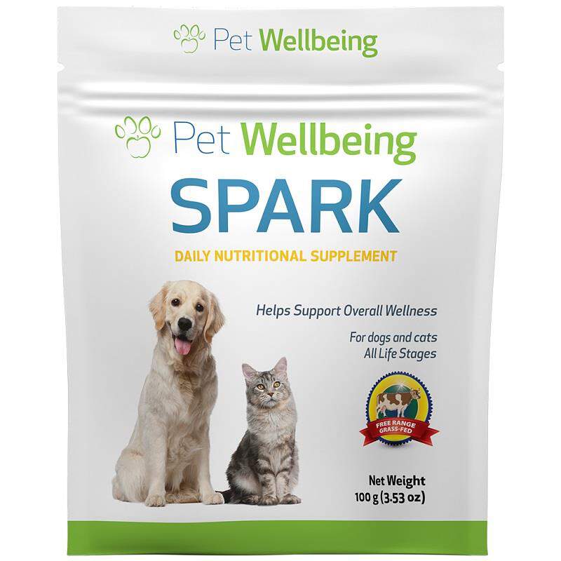 Pet Wellbeing SPARK Daily Nutritional Supplement for Dogs and Cats, 100 g