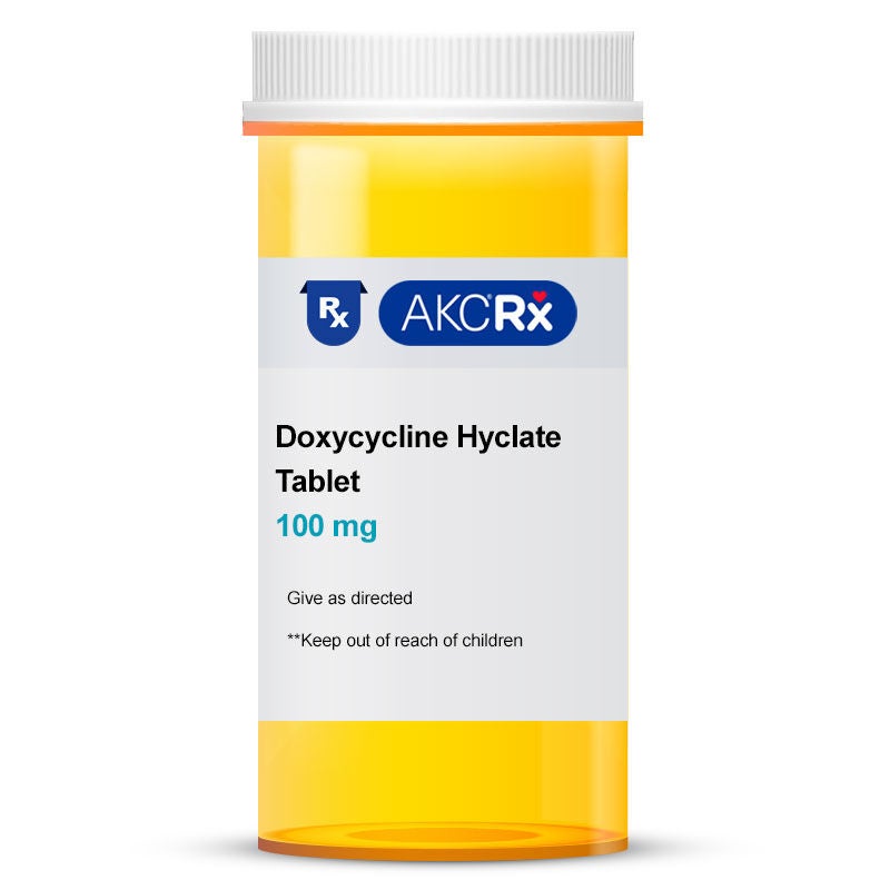 Doxycycline Hyclate 100 mg Tablet