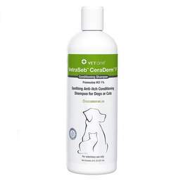 VetraSeb CeraDerm P Anti-Itch Conditioning Shampoo for Dogs or Cats