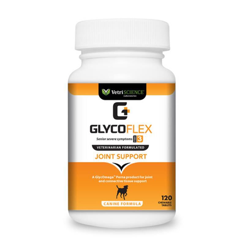 VetriScience Extra Strength Healthy Hip & Joint GLYCO-FLEX III Chewable Tablets