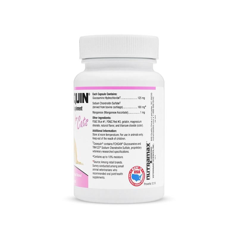 Nutramax Cosequin for Cats for Joint Health 80 Sprinkle Capsules