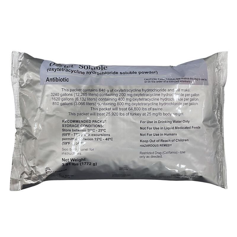 Oxytet Soluble (Oxytetracycline Hydrochloride Soluble Powder), 1772 g