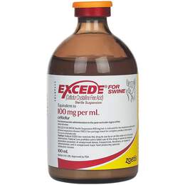 Excede for Swine 100 mg/ml, 100 ml