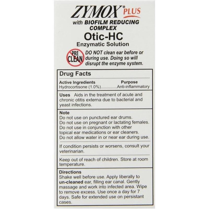 Zymox active ingredient top