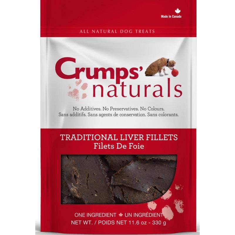 Crumps' Naturals Traditional Liver Fillets,  11.6 oz