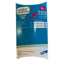 Onsior for Cats, 6 mg 3 tablets
