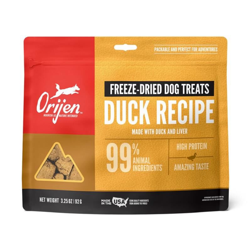 Orijen Free-Run Duck Freeze-Dried Dog Treats, 3.25 oz