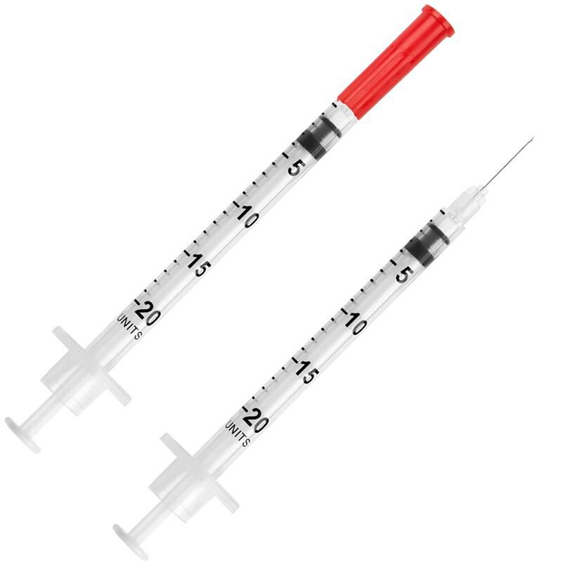 UltiCare VetRx U-40 Insulin Syringes, 0.5cc - 29G x 12.7mm (0.5"), 100ct Box