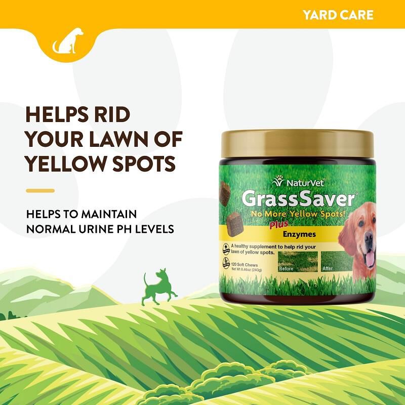 NaturVet GrassSaver Soft Chews for Dogs
