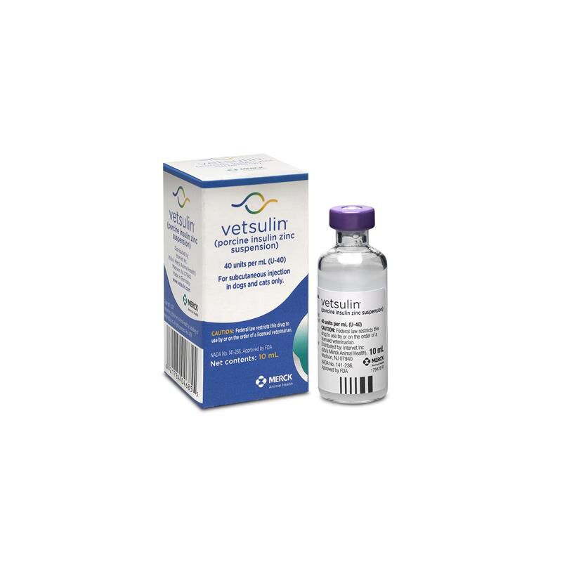 Vetsulin Insulin for Dogs and Cats 10 ml Vial