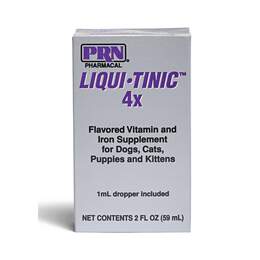 Liqui-Tinic 4x Flavored Vitamin and Iron Supplement