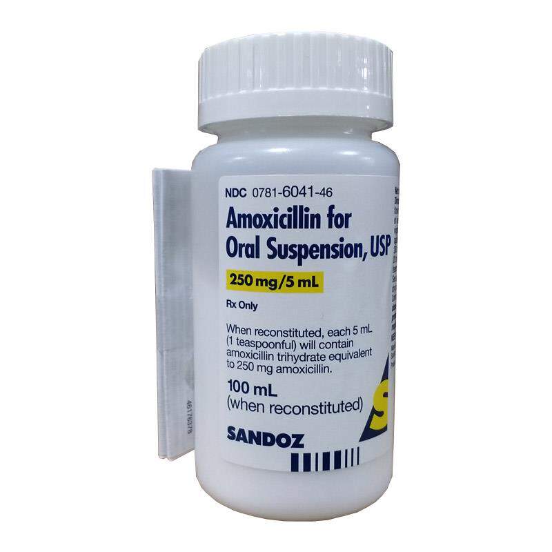Amoxicillin Suspension 250mg/5ml 100 ml