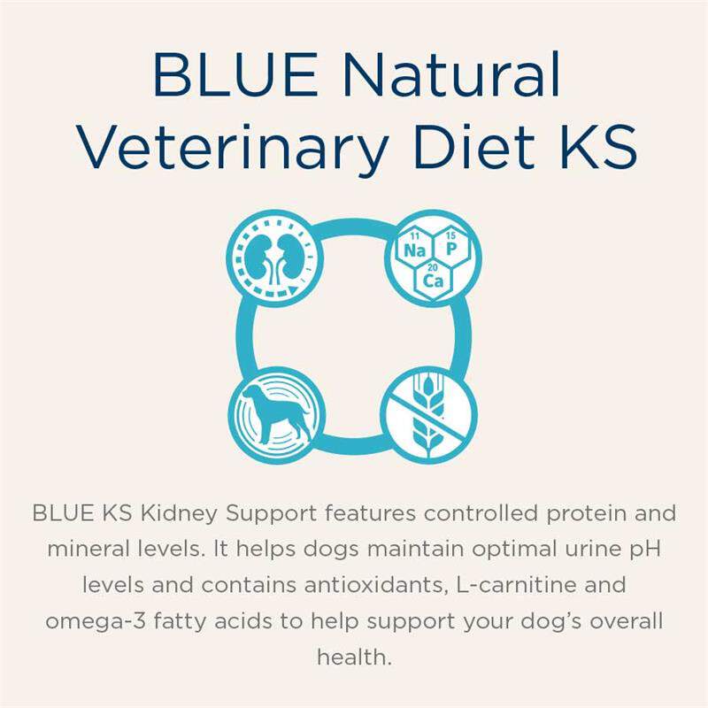 Blue Buffalo Natural Veterinary Diet KS Kidney Support Dog Food
