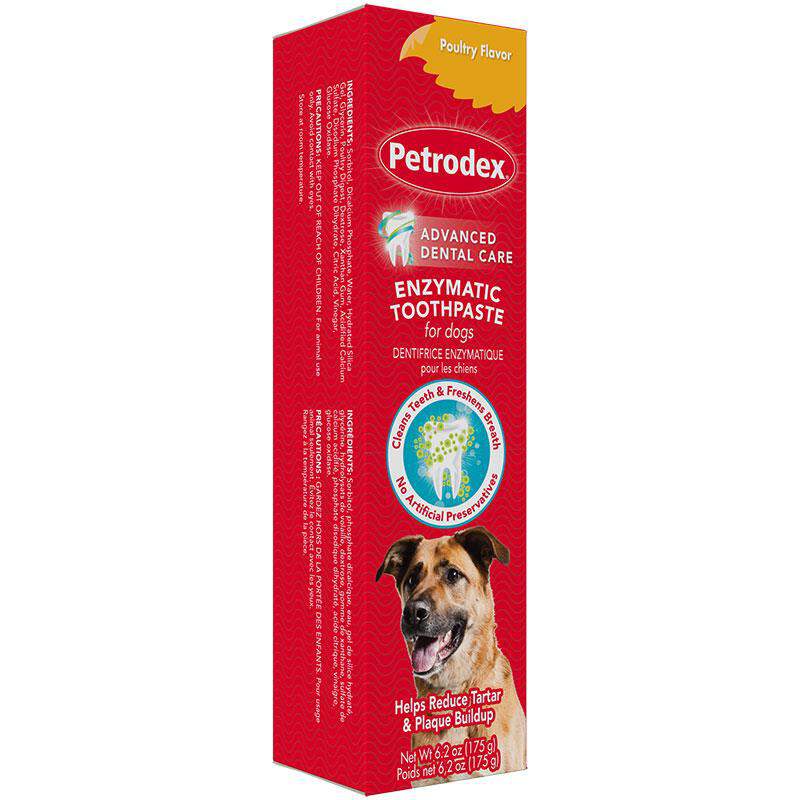 Petrodex Enzymatic Poultry Flavored Toothpaste for Dogs, 6.2 oz