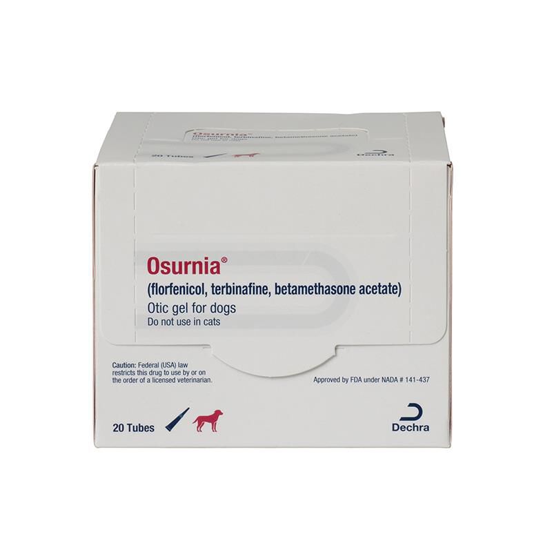 Osurnia Otic Gel for Dogs, 1 ml Tubes