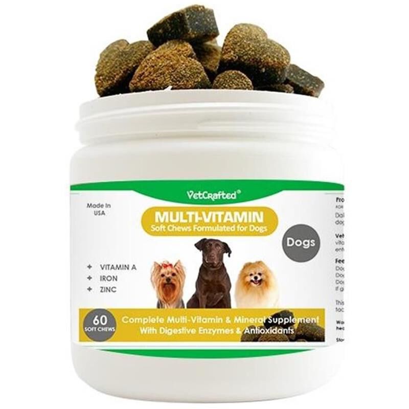 VetCrafted Multi-Vitamin Soft Chews for Dogs, 60 Ct.